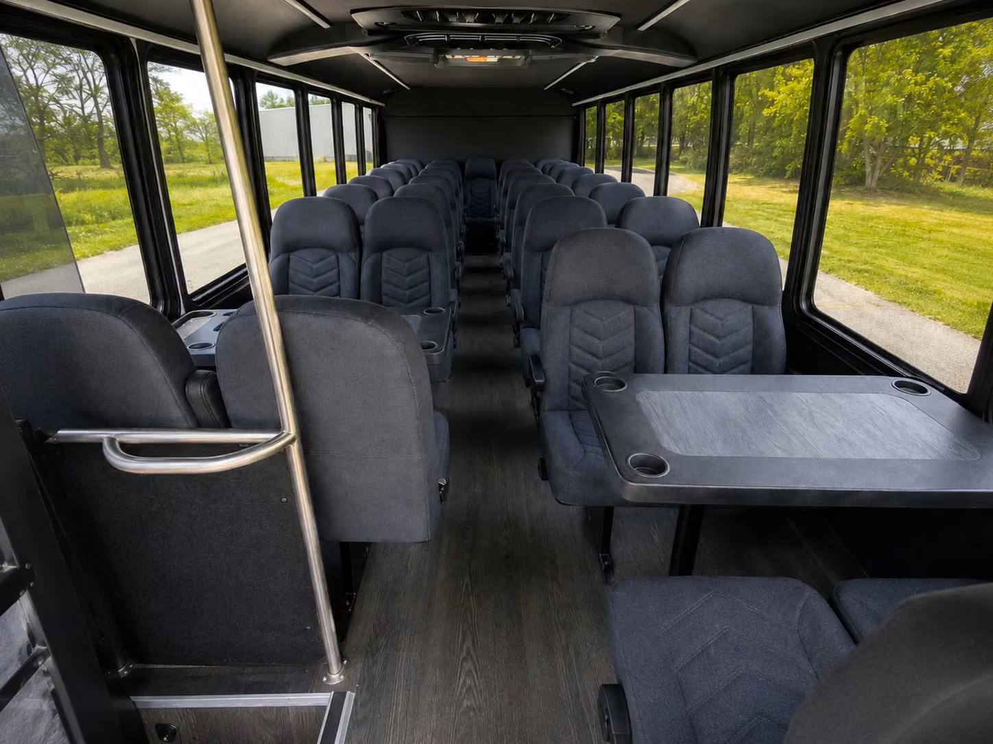 20 passenger minibus inside