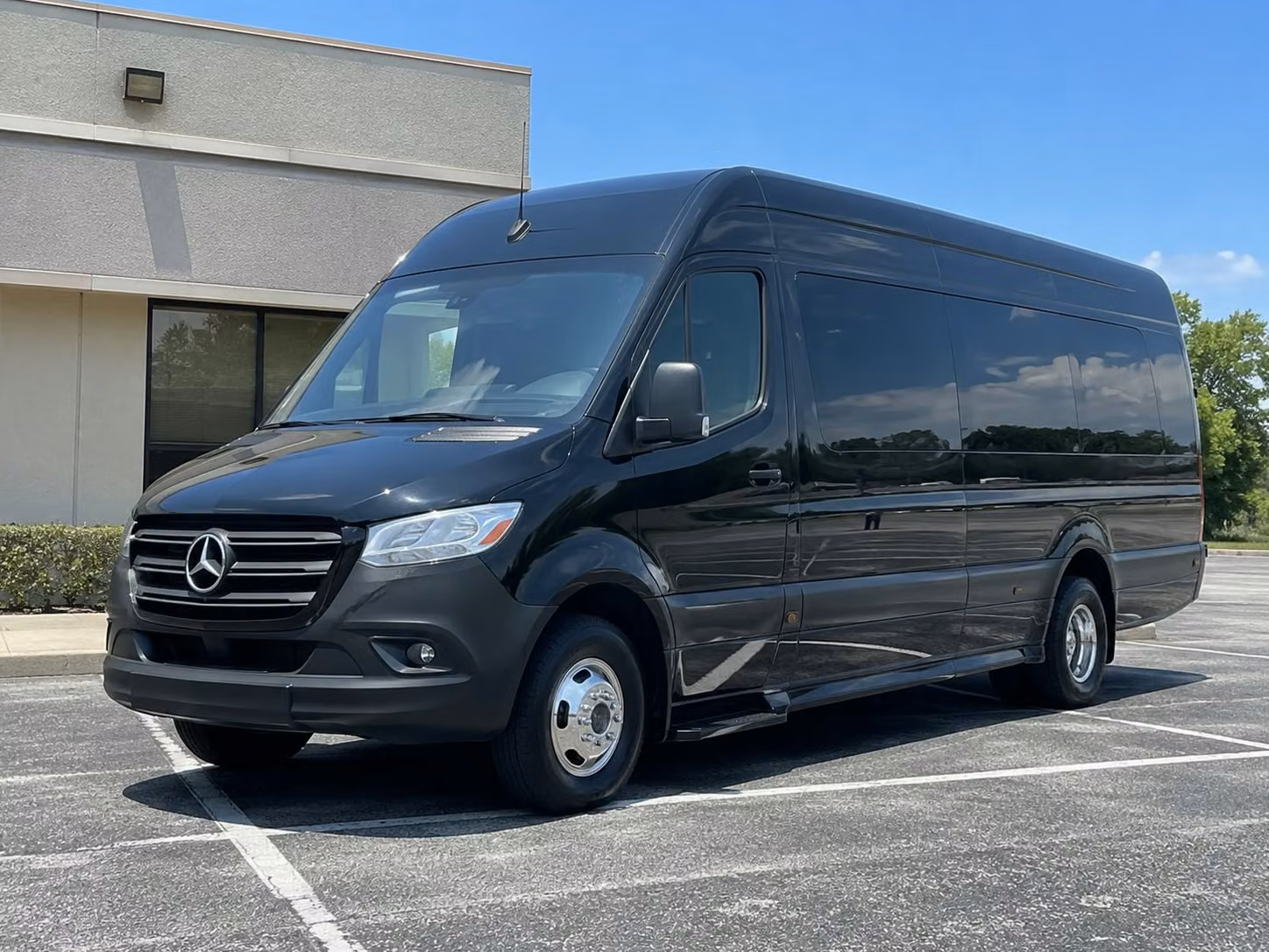 sprinter van with driver