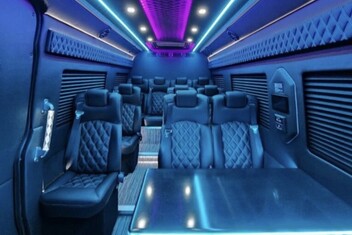 Sterling Heights Sprinter Bus Interior